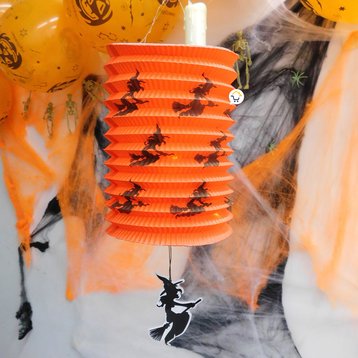 Miniatura 2 de Faroles De Papel X2 Bruja FARX2